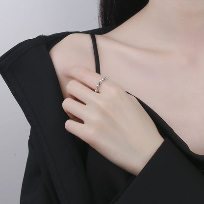 Women's Fashion All-matching Simple Ring